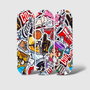 Wallity Cuadro Decorativo de MDF Multicolor (3 Piezas)